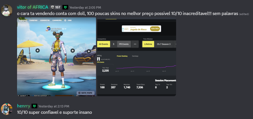 Print de feedback de cliente no Discord (4)