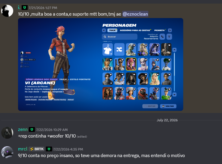 Print de feedback de cliente no Discord (13)