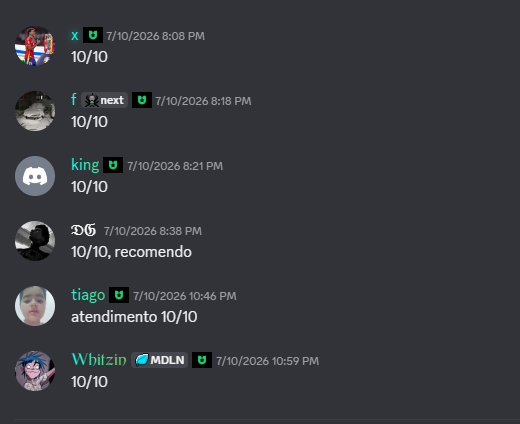 Print de feedback de cliente no Discord (18)